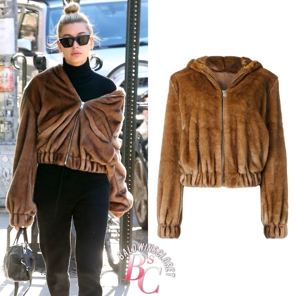 Helmut Lang fur bomber